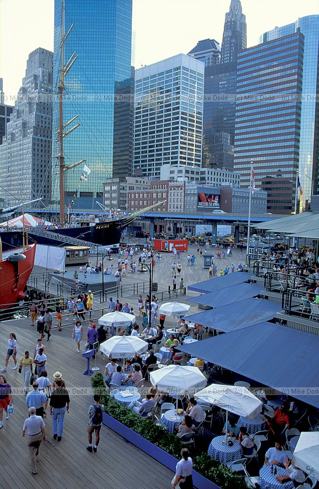 South street seaport New York city