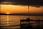 Sunset Cayuga lake Ithaca NY