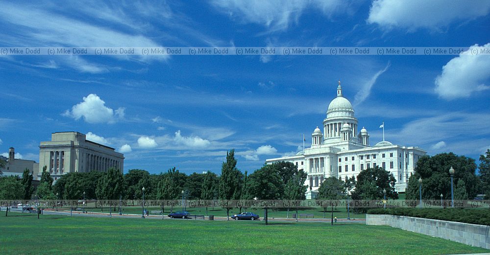 Providence with capitol building