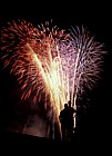 Fireworks 4th July Lake Placid New York state