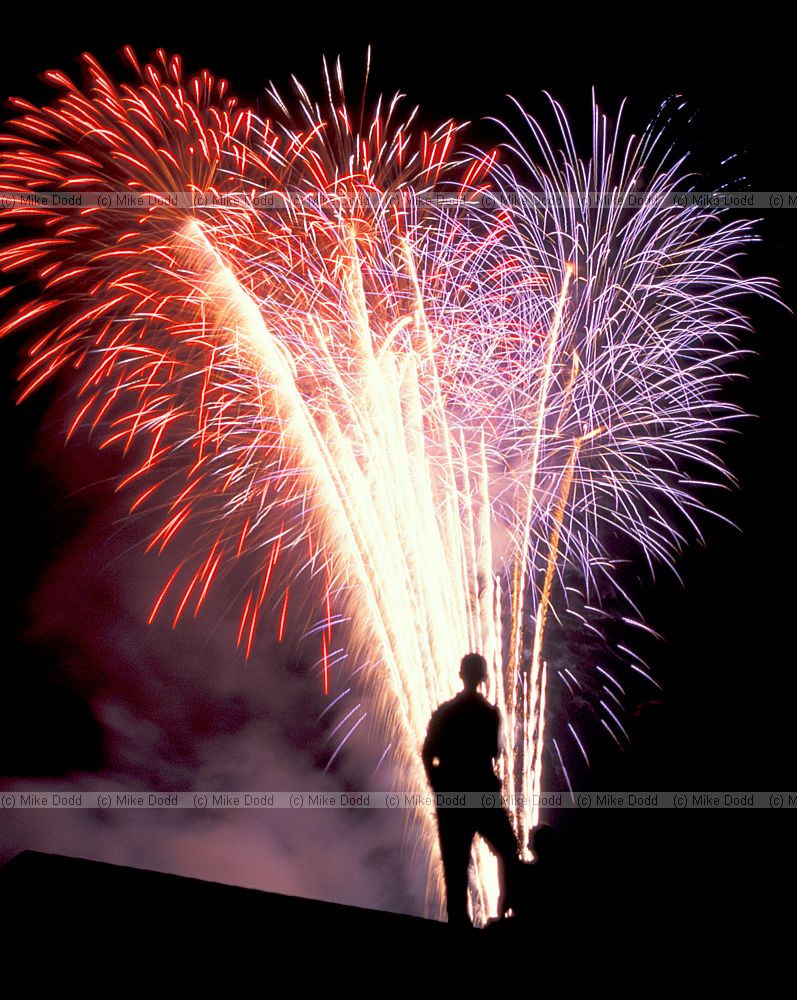 Fireworks Lake Placid Adirondacks New York state