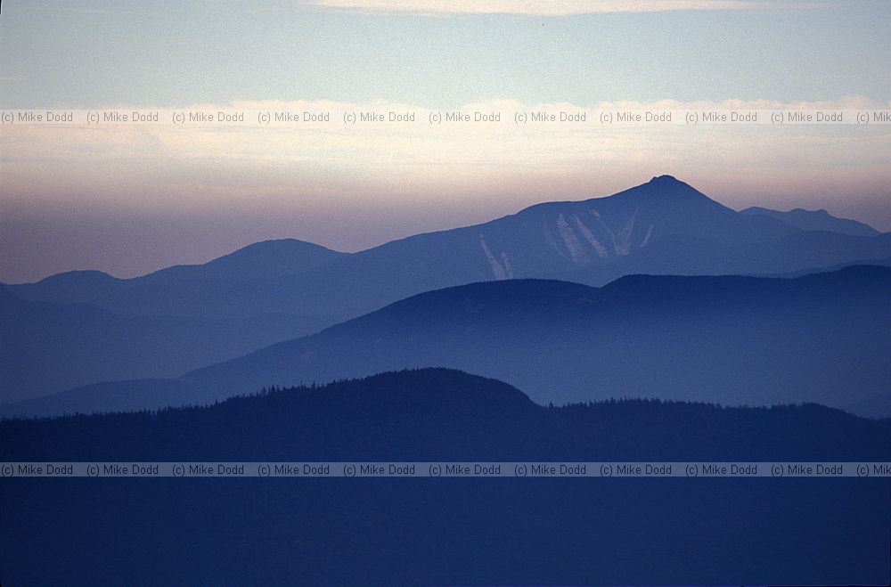 pollution haze Whiteface mountain Adirondacks New York state