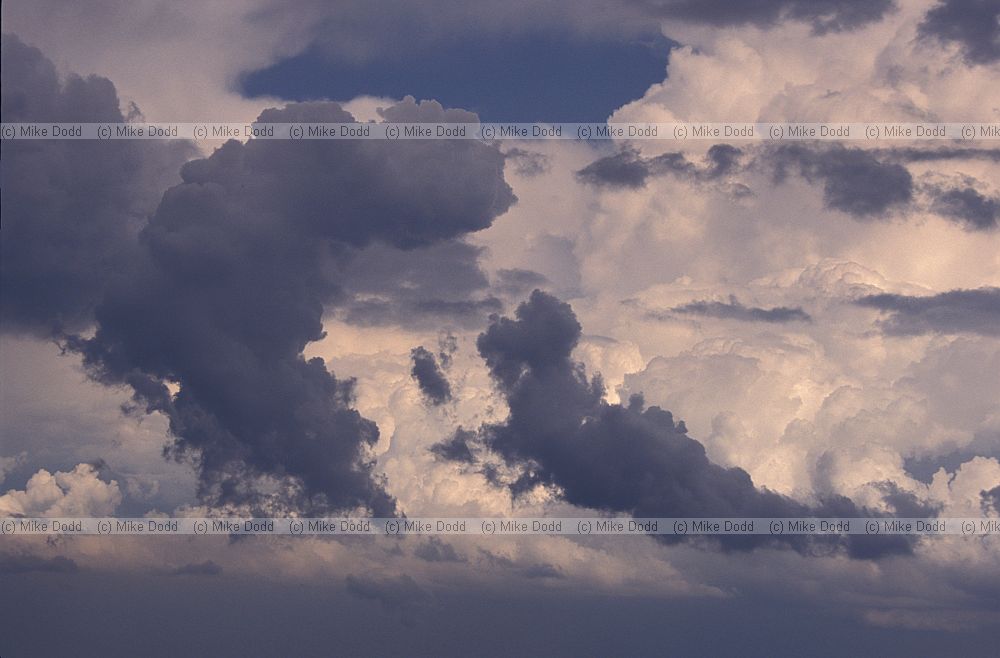 Storm clouds Lake Champlain Adirondacks New York