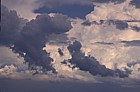 Storm clouds Lake Champlain Adirondacks New York