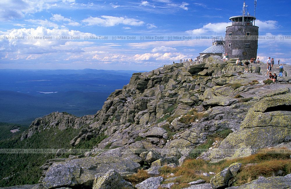 Summit Whiteface mountain Adirondacks New York state