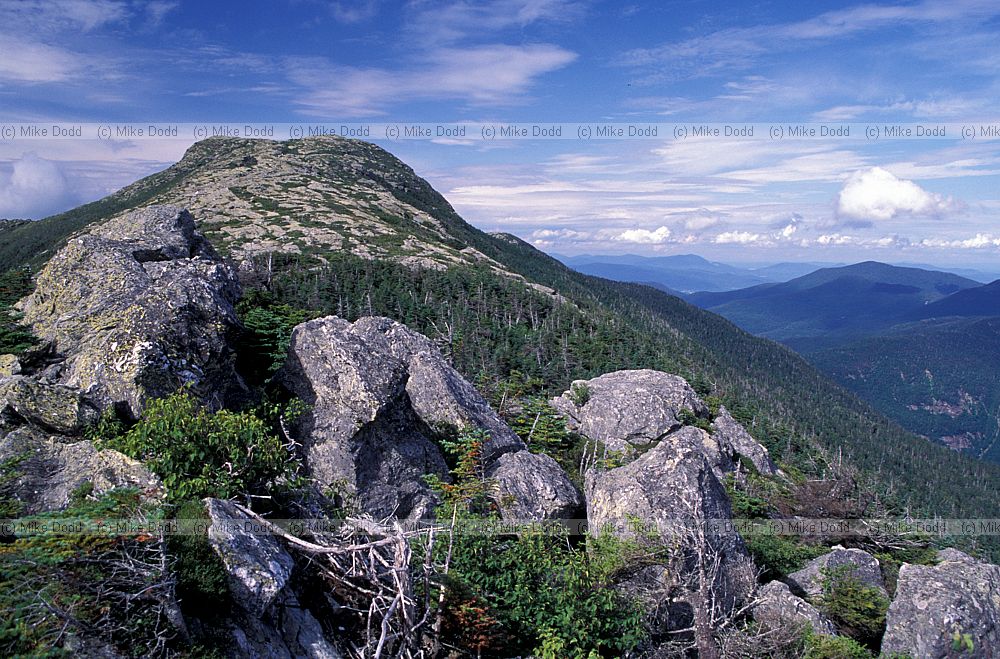 Top of Mount Mansfield Vermont