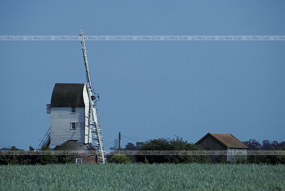 Websters post mill Framsden Suffolk