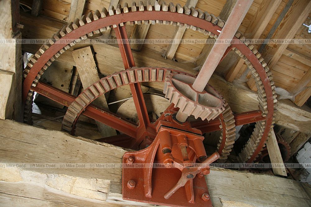 Interior Quainton windmill