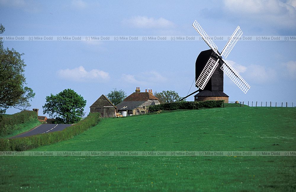 Rolvenden post mill Kent