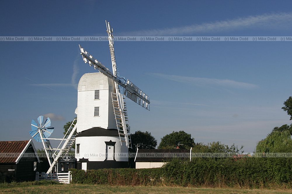 Saxtead Green windmill postmill Suffolk