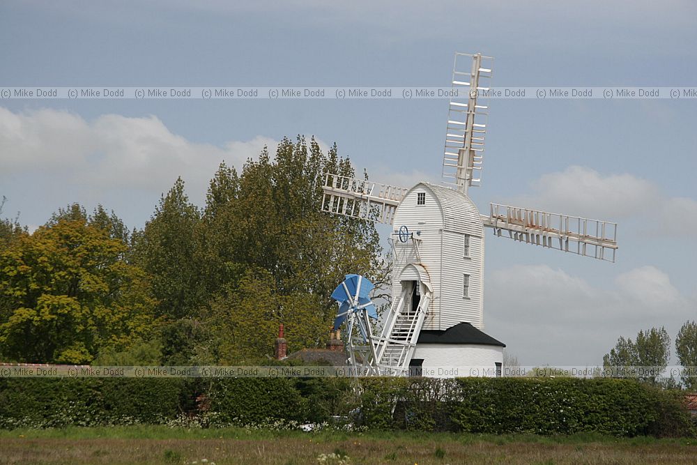 Saxtead Green windmill postmill Suffolk
