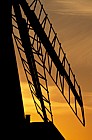Stracey arms tower windpump sunset Norfolk