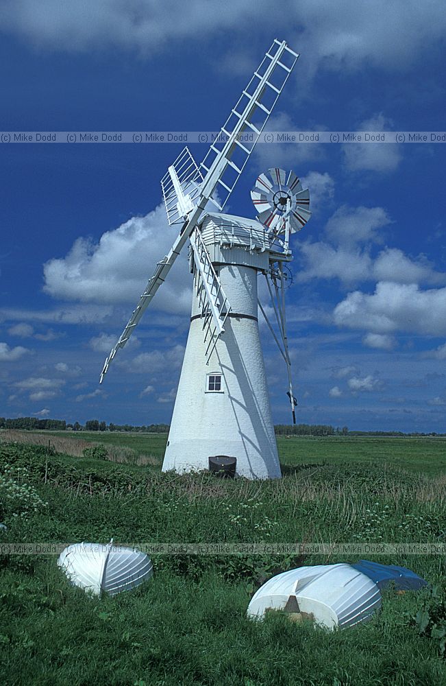Thurne tower windpump Norfolk